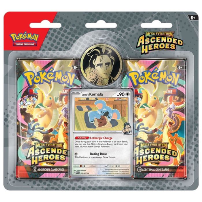 Ascended Heroes 2-Pack Blister - Larry's Komala
